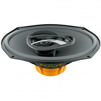Hertz DCX 690.3 - Juego de Altavoces Coaxiales 3Way Serie Dieci de 6x9 180W + Rejillas