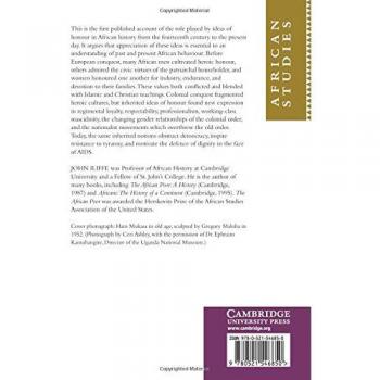 Honores en la Historia Africana (Estudios Africanos, Volumen 107) - Edición en Tapa Blanda