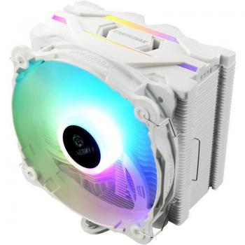 Disipador de CPU Enermax ETS-F40-W-ARGB, ARGB, Blanco, Silencioso 14 cm