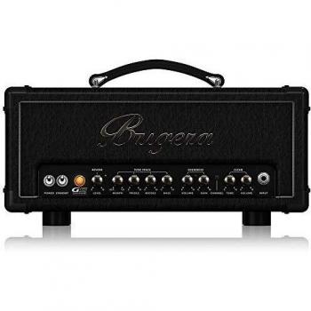 Cabezal de amplificador a válvulas Bugera G5 Infinium 5W Clase A con multiplicador de vida útil de válvulas INFINIUM, ecualizador MORPH, reverberación y atenuador de potencia