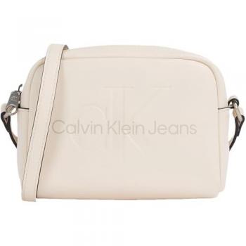 Calvin Klein Pink Shoulder Bag with Zip Closure, ONE SIZE