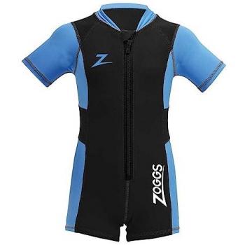Zoggs Traje Neopreno Light Shorty 1.5 Mm Infantil Manga Corta Negro Azul