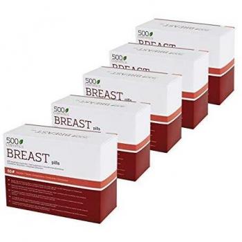 500Cosmetics Breast - Complemento Natural para la mujer - 60 Tabletas.