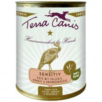 Terra Canis Menú sin cereales 6 x 800g - Pavo con apio, calabaza y berros