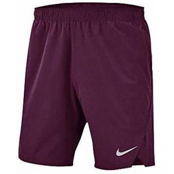 Nike M NKCT FLX Ace Short 9IN Pantalón Corto, Hombre, Bordeaux/Bordeaux/White