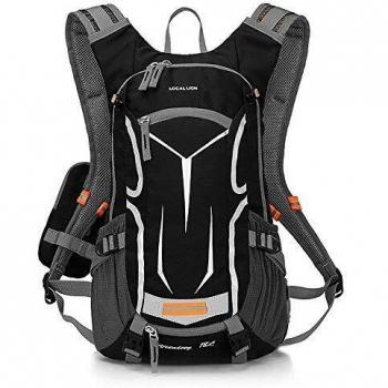 Local Lion Mochila 18L Senderismo Montanismo Ciclismo Camping Viaje al Aire Libre Hombres Mujeres Impermeable