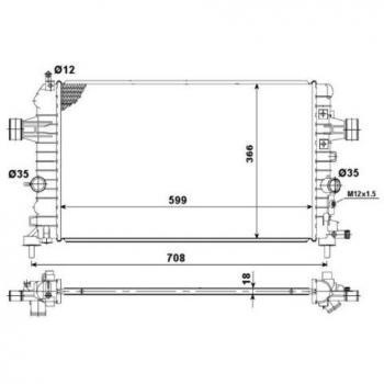Nrf 53442 Refrigerantes del Motor