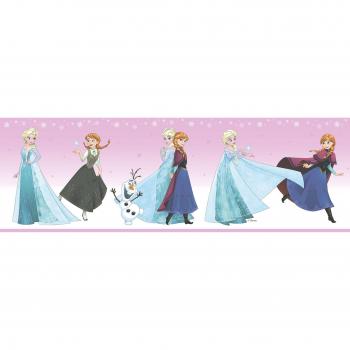 Dandino FR3524-2 Cenefa Infantil Frozen Snow, Rosa, 25x20x20 cm