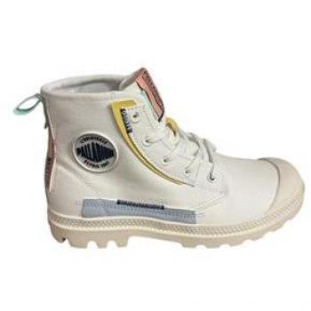 Palladium Pampa Underlayer White Women's Boots Size 37