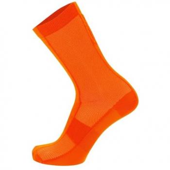 Calcetines Largos Puro Naranja Santini para Hombre - Talla M-L