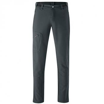 Maier Sports Foidit M Men's Outdoor Pants - Warm Winter Hiking Trousers - Regular Fit - Gray Size 46