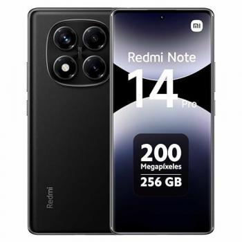 Xiaomi Redmi Note 14 Pro 4G Dual SIM 8GB RAM 256GB Negro Medianoche, Pantalla de 6.67, Batería de 5500mAh, Carga Rápida de 45W