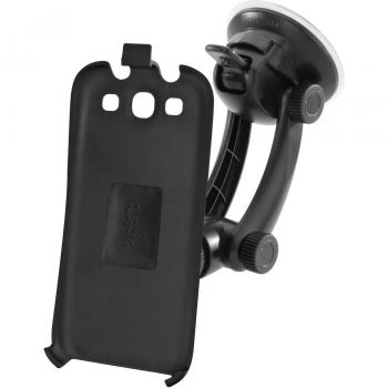 Xqisit 13547 - Soporte con ventosa para coche para Galaxy S3