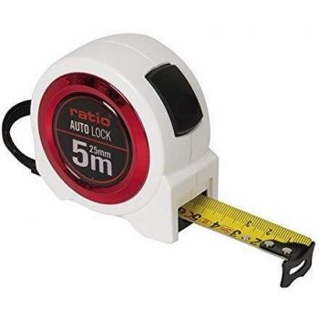 Ratio Flexometro Cinta 25/5 MT.Auto Lock