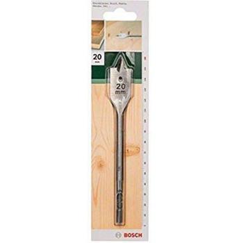 Bosch Professional 2 609 255 266 Broca fresadora plana, Hexagonal, Plateado, 20 mm