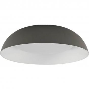 Lindby Juliven lámpara LED de techo moderna en gris, hecha de aluminio, para salón y comedor, con 1 bombilla