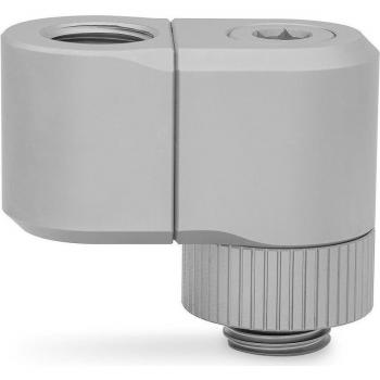 EK-Quantum Torque Doble Rotación Offset 21 - Satin Titanium, Conexión