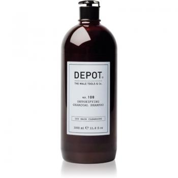 Champú Desintoxicante de Carbón Activado Depot Nº. 108 para Todo Tipo de Cabello - 1000 ml