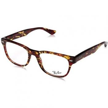 Ray-Ban 0Rx5359 Monturas de Gafas, Spotted Red/Brown/Yellow, 51 para Hombre