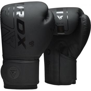 RDX F6 Black Training Boxing Gloves - 12oz