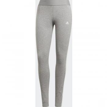 Adidas Women's 3 Stripes Tight Leggings - Light Grey - Size: Large