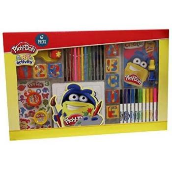CYP Brands - Set de Actividades con 67 Piezas en Caja, Material Escolar para Colorear, Play Doh