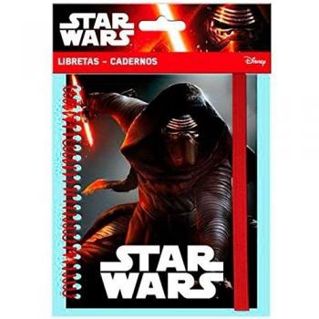 Cuaderno Star Wars Episodio VII Kylo REN Banda Elastica