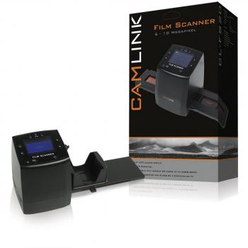 Camlink CL-FS20 - Escáner para Negativos, Color Negro