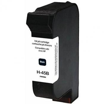 Cartucho de tinta negra compatible HP 45 para DeskJet 710C/720C/820C - 42ML