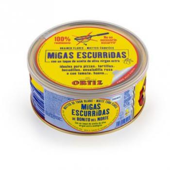 Migas de Bonito del Norte en Aceite de Oliva Ecológico Ortiz 670g