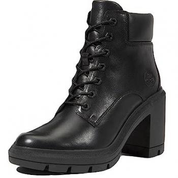 Botas Timberland Allington Heights 6in negras para mujer, tamaño 41, con cordones y diseño casual