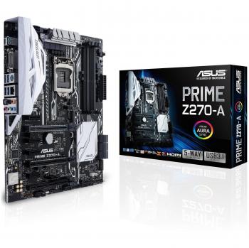 ASUS LGA 1151 PRIME Z270-A Intel ATX Motherboard - Black