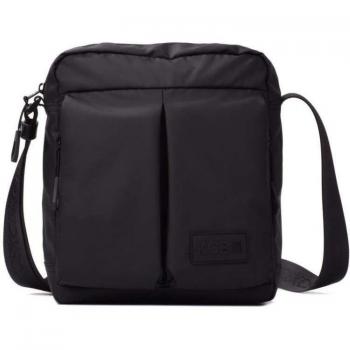 Bandolera de Hombre mediana KCB Skid | Bolso para Tablets | Color Negro con Cremallera