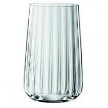 Set de 4 vasos longdrink Lifestyle 510 ml, cristal transparente, aptos para lavavajillas