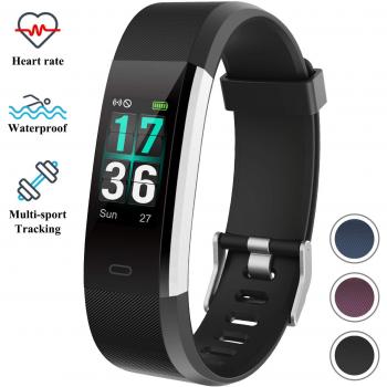 ITSHINY Pulsera Actividad Inteligente, Monitores Actividad Pulsera Deportiva Impermeable IP68 Reloj Fitness Tracker Hombre Mujer