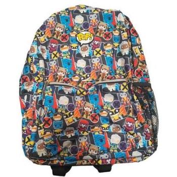 Mochila de nailon Loungefly X-Men Marvel Pop! AOP - Wolverine - Bolso coleccionable oficial para fans de cómics, ideal para chicos y chicas