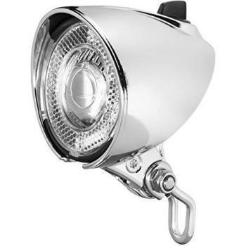Busch & Müller 1786CN Lumotec Classic N - Luz delantera LED para bicicleta, color gris
