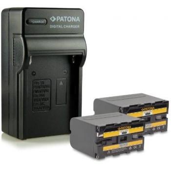Bundle - 4en1 Cargador + 2x Batería NP-F970 NPF970 para Sony Camcorder Sony CCD-TR Series | CCD-TRV Series | Sony DCR-TR Series | Sony DCS-CD | Sony MVC-FD Series mucho más…