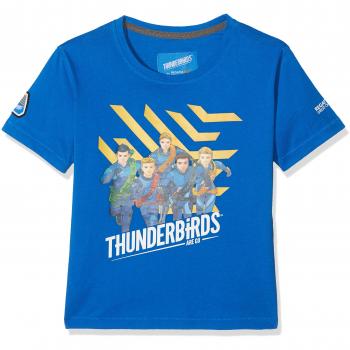 Regatta Kids heatshield Camisetas, Infantil, Color Oxford Blue, tamaño Size 3-4