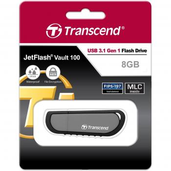 Transcend JetFlash Vault 100 8GB 8GB USB 3.0