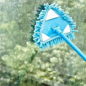 Azul Pœrpura Alternativa Chenilla fregona lavable trilateral Tri‡ngulo de estiramiento Easy Clean