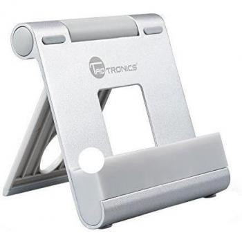 TaoTronics Soporte Multi-ángulo, Soporte Base Universal Plegable Para Tablets, E-readers, Teléfonos Inteligentes, iPhone, iPad, Samsung Galaxy, Note, Nexus, Android, Windows Smartphone y Tablet