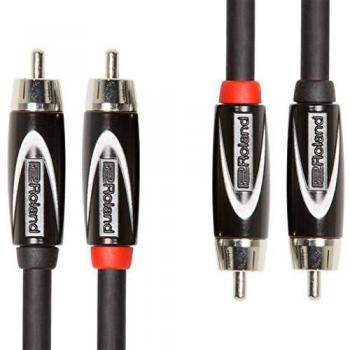 Cable de interconexión RCA doble Roland RCC-15-2R2R, 4,5 m