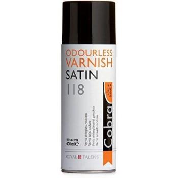 Royal Talens Cobra 118 - Barniz satinado en aerosol