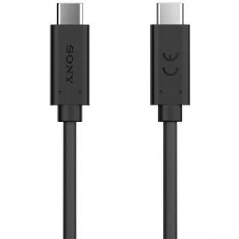 Cable de carga y sincronización USB-C a USB-C 1m Original Negro Sony