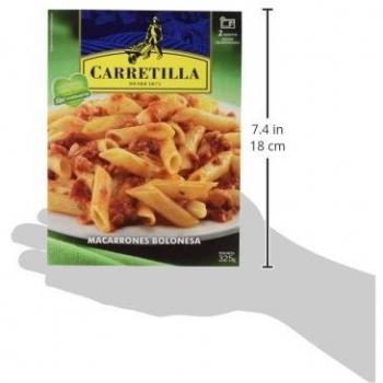 Carretilla Macarrones Boloñesa, 325g