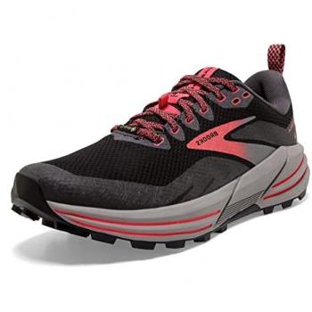 Zapatillas de Trail Running Brooks Cascadia 16 GORE-TEX mujer negro gris rosa 37.5