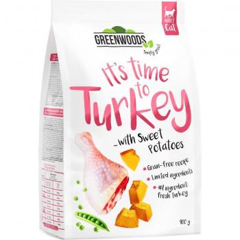 Greenwoods Pavo con batatas, guisantes y calabaza - 400 g
