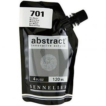Sennelier : Abstract Acrylic Paint : 120ml : Satin : Neutral Grey