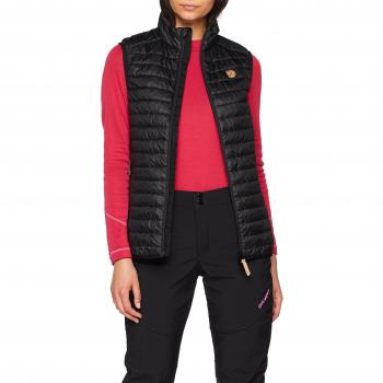 Chaleco Acolchado de Senderismo para Mujer Fjällräven Abisko - Color Negro, Talla S